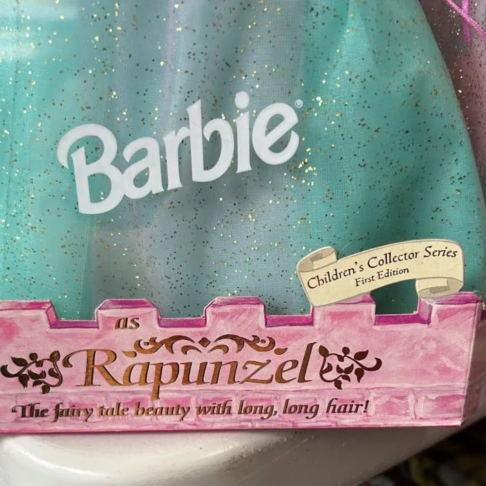 NEW IN BOX BARBIE as RAPUNZEL Children's Collector 1st in Series 1994 13016 NIB - Picture 2 of 7
